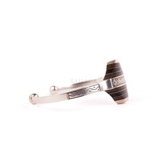 Tuareg Ebony Wood Bracelet, Handmade African Tribal Bracelet, Artisan Jewelry,