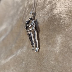 Lovers Necklace 925 Silver Handmade Jewellery Birthday Gift