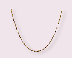 Stainless Steel Gold Tone Link Chain Choker Necklace Minimalist Layered