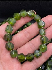 Top Quality Natural Serpenite Jade Bracelet Gemstone