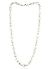 Women’s Necklace Pearls Of Kultra 8mm x 42cm Original Mounted In 925 Silver