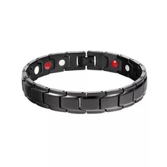 Magnetic Therapy Bracelet For Men Strong Magnets Health Wellness Jewelry Gift