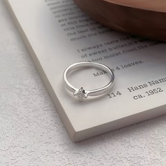 Custom Lab Diamond Princess Cut 3.5×3.5mm Solitaire Women Ring 10K White Gold