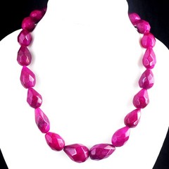 Wonderful Amazing Cut 634.Cts Ruby Excellent Beaded Necklace Jewelry RK 02 E787