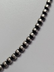 20″ 3mm Desert pearls – SS 925