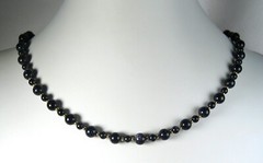 Lyn’s Jewelry Blue Goldstone Necklace Gold 18″
