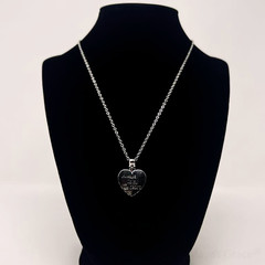 Maya’s Grace Paw Print Heart Urn Necklace Dog Memorial Jewelry