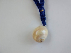 Boho Seashell HEMP NECKLACE 20″ Macrame Braided Boho Hippie USA Seller New