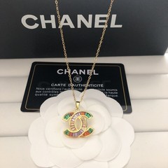 Floral women’s pearl enamel metal necklace (32 Styles)