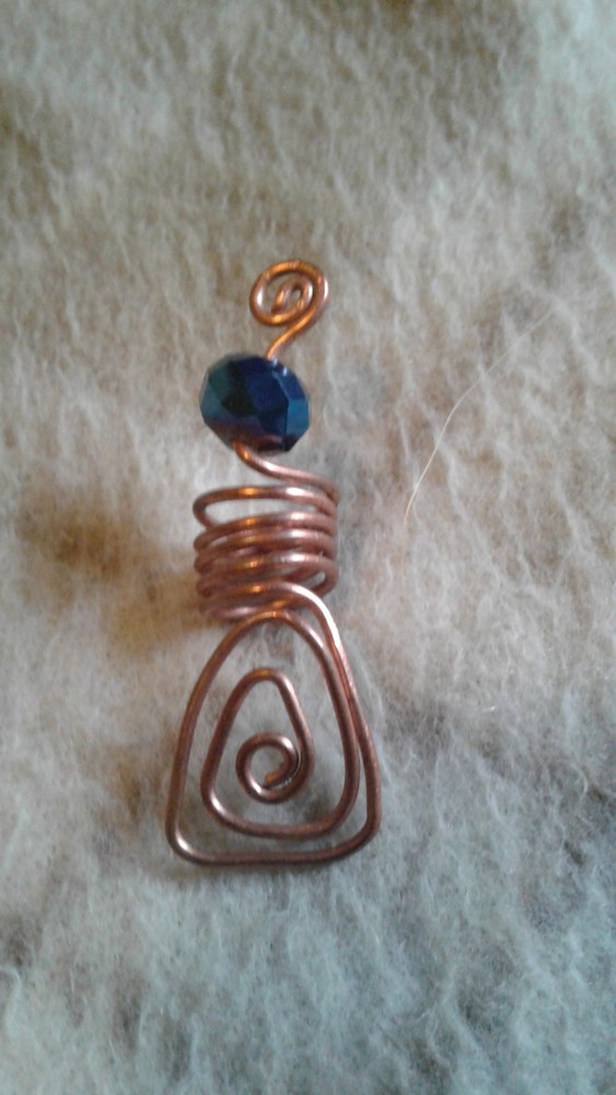 Copper Dreadlock/Loc jewelry, Dread beads, Braid, twists, hair accessor/ jewelry