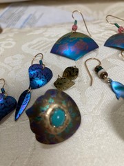 Lot of 8 pr HOLLY YASHI Retired Earrings