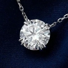 RARE 6.00 Ct White Diamond Solitaire Pendant Necklace-Free Diamond Studs !