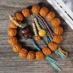 Vajra Bodhi Seed Bracelet—Men’s Buddhist Prayer Beads Bracelet Birthday Gift