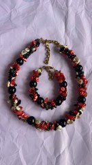 handmade jewelry necklace set