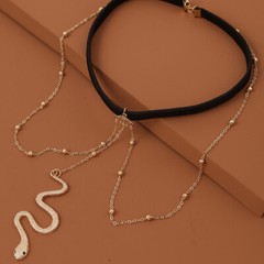 Slithering Snake Charm Pendant and Body Chain