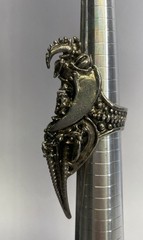 RARE Axel Stocks Large Claw Ring Size 8 -1980’s!!