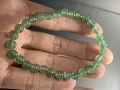 Special Price！Unique Pick ！6.4mm Green Aventurine Bracelet