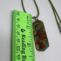Assorted Genuine Gemstone Crystal Pendant Healing Amulet 18”-19” Necklace