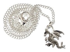 Dragon 0 13/16in Necklace 17 11/16in Charm Miniblings Mythical Creatures