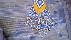 Handmade Native‑Style Seed Bead Necklace
