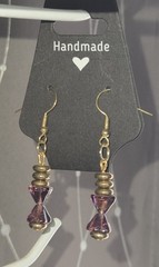 Purple Deco Handmade Jewelry Earrings Set by North Star Jewelry and More