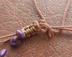 Handmade Job’s Tears Seed Bracelet Anklet Natural Organic Cuff Boho Purple