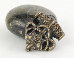 Mjolnir Sigtuna, Swedish Viking Thor Hammer Amulet, Raven Head Pendant Replica