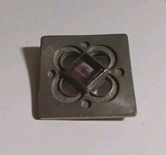 Brooch Sweden VTG Viking Pewter Pin Silver Roland Landerholm Scandinavian TENN
