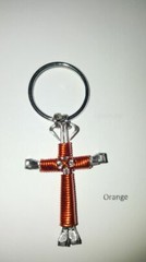 Horse Shoe Nail Cross Key Chain (10) Great For Handouts!!