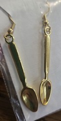 Assorted Earrings/Cameo Spoons Soccerballs and Hearts