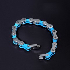 Mens Bracelets Motorcycle/Bike Chain Link Bracelets 316L Stainless Steel jewelry