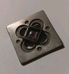 Brooch Sweden VTG Viking Pewter Pin Silver Roland Landerholm Scandinavian TENN