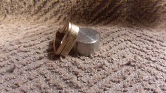 2008 Sacagawea Handcrafted Dollar Coin Heart Pendant