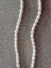 Vintage Fresh Water Pearl Necklace 19″