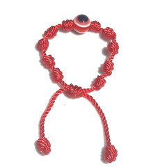 10 Knots Evil Eye Baby bracelet for protection in Red string