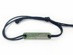 Handcrafted Tank Bracelet: Genuine Fragment