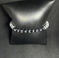 Wednesday Addams (Addams Family) Heishi Bracelet