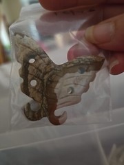45mm Owyhee Picture Jasper Butterfly Pendant