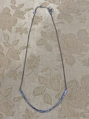 Silpada Sterling Silver 925 Designer Signed Large Arc Chain Link Necklace 18”
