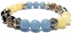 CONCENTRATION AID 8mm Crystal Intention Bracelet w/Description – Healing Stone