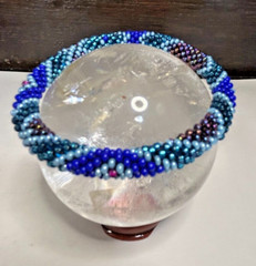 Lotus Sky Bracelet Set #1 Size Original – Blues and Pinks