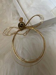 Angel Pin Brooch Handcrafted Gold-tone 3 1/4″ x 3 1/2″ NIB