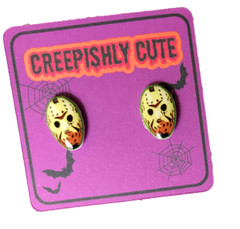 Custom Classic Horror Movie Stud Earrings