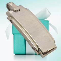 23grams Tiffany & Co Vintage METROPOLIS 925 Sterling Silver Pendant