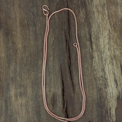22 inch Pure Copper Thin Snake Chain Necklace, Healing Copper Jewelry Spiritual