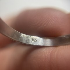 Stunning Unique Handmade 925 Sterling Silver Stackable Band Ring #B102