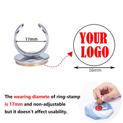 Custom Signet Ring Wax Seal Stamp Personalized Engraved Vintage Wedding Gift