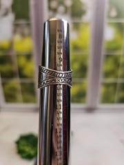 Silpada 925 Sterling Silver Be True To Your Dreams Ring R1820 Israel Size 10