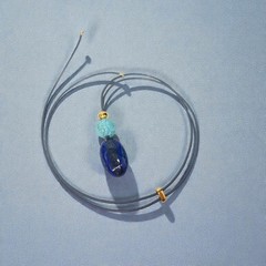 Lapis Lazuli Necklace Turquoise Natural Crystal Chunky Stone Jewelry for Men