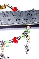 Xmas Jewellery Christmas Bracelet Handcrafted Clasp Misc Gemstones Beautiful +FP